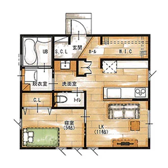 【平屋のおしゃれな間取り】をご紹介！25坪や30坪前後の間取り図もご紹介