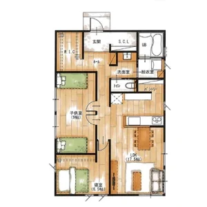 平屋の間取り 1LDK. 2LDK. 3LDK. 4LDKをそれぞれ詳しく解説します